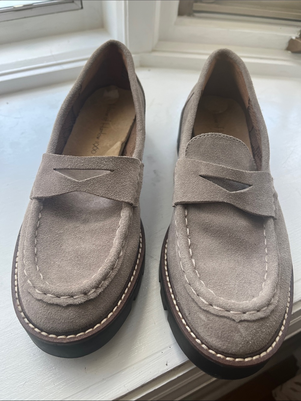 House of Harlow Loafers in Light Taupe